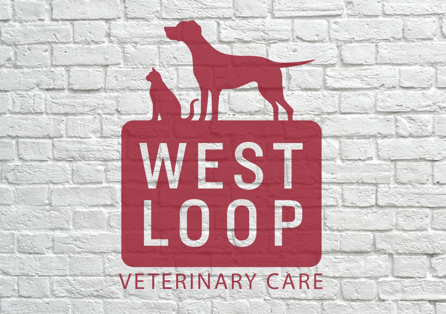 WestLoop_Brick Wall_Logo